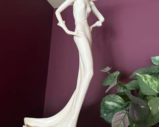 Vintage Santini Art Deco Sculpture