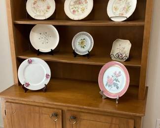 Hutch And Decorative Plates