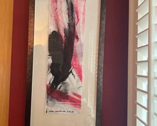 Artwork done by performance artists at Spoleto festival