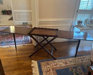 Extendable folding server