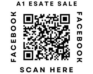 Black and White Simple Business QR Code Square Sticker