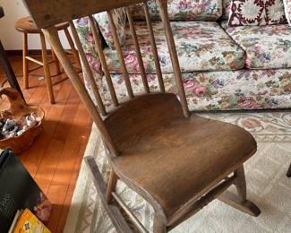 Antique Boston Rocking Chair
