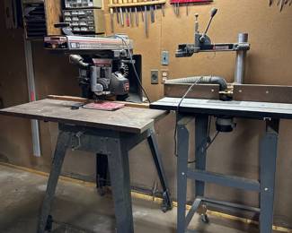 Radial Arm Saw, Router Arm