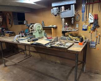 Tools - Drill Press, Grinder