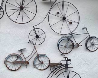 Decorative Metal Bicycle Wall Art