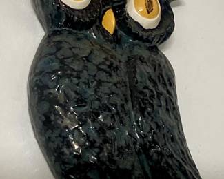 Ceramic Owl Wall Decor