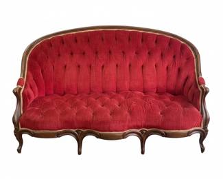 Victorian Tufted Sofa