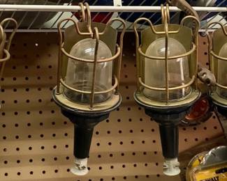 Vintage Industrial Cage Lights