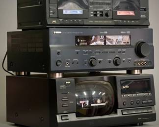 Vintage Audio Component Stack