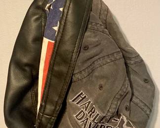Harley-Davidson Baseball Caps and Leather Helmet Liner