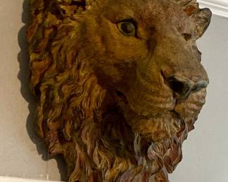 Lion Head Wall Mount