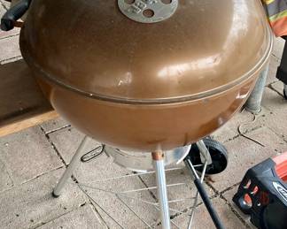 Vintage Weber Kettle Grill