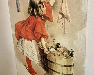 Maud Humphrey "Ivory Soap" Advertising Sign