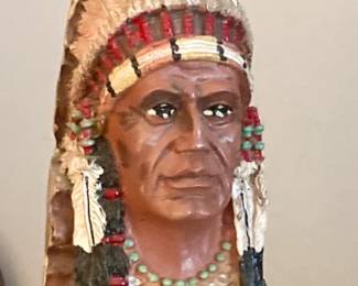 Native American Chief Figurine - Old West Visions Limited Edition
