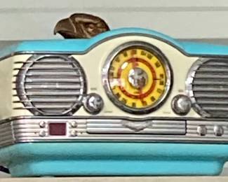 Memorex Retro 50's Style Table Top AM/FM Stereo Radio CD Player