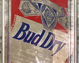Bud Dry Sign