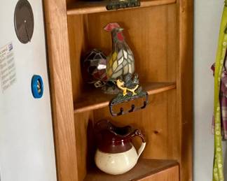 Vintage Corner Shelf