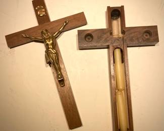 Vintage Crucifix Last Rite Cross