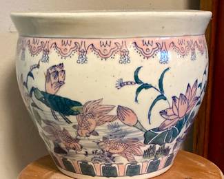 Chinese Porcelain Fish Bowl