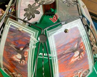 Glass Panel Touch Lampshade