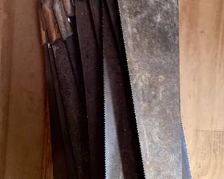 Vintage Hand Saws Collection