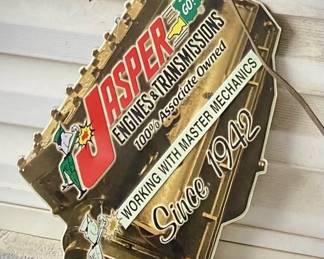 Jasper Engines & Transmissions Advertising Sign