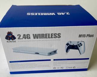 SJGAM M15 Plus 2.4G Wireless Retro Handheld Game Console