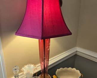 Hand Painted Lamp