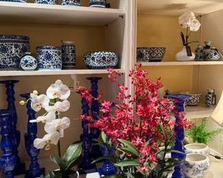 Blue and White Decor