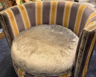 Custom Swivel Chair