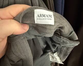 Armani Mens size 36-38
