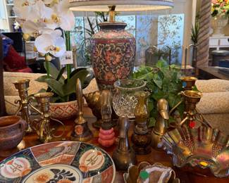 Lamps with Custom Shades, object, glassware