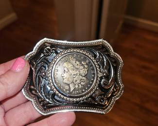 beld buckle,  see this at cashier station