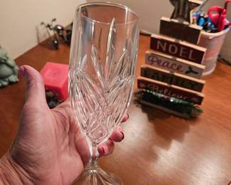 several of these goblets, this style