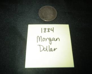 1884 Morgan Silver Dollar