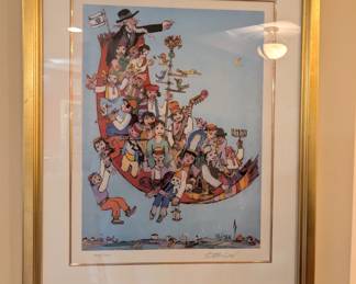 Jovan Obican signed and numbered