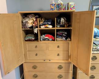 Century Sobota Collection bedroom set. Sold by piece or full set. Dresser/armoire/bed/ 2 nightstands