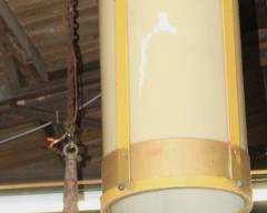 Set of Three Mid Century Pendant Hanging Lights