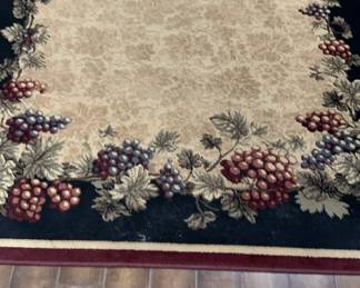 Tuscan Vineyard Style Natural Area Rug, No Label
