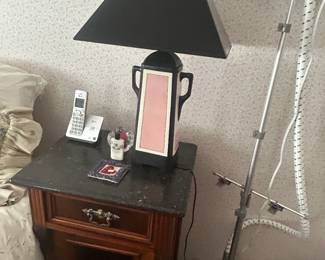 Side Table / Marble Top