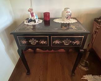 Hand Painted Console Table 2 Drawers