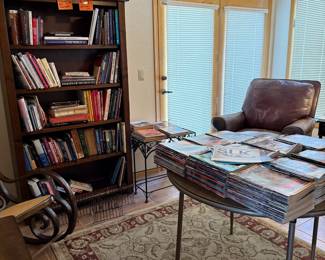 Books and Magazines...and stunning bookcases