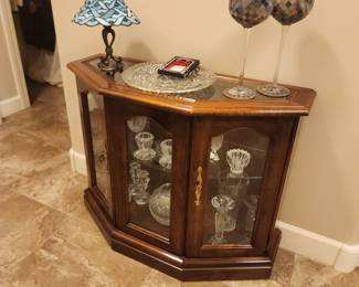 Curio Cabinet Table