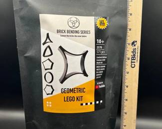 Sealed New NIP Geometric LEGO Kit — Brick Bending Series — Limited Edition Custom LEGO Multi-Kit
