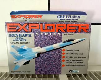 Sealed Estes Interceptor Model Rocket Kit