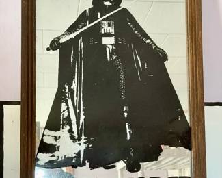 Vintage Star Wars Darth Vader Mirror