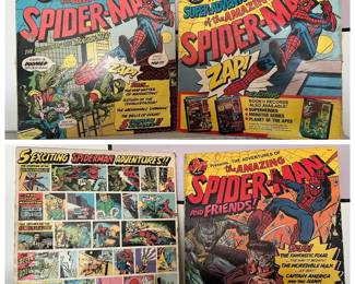 (2) Spider-Man Vinyl Records