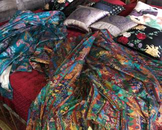 Charles Hollis Jones acrylic or lucite king size bed frame now $600