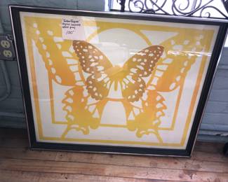 Mid Century Mod Butterfly now $50