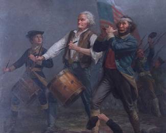 This is the famous Spirit of 76 Archibald Willard painting, shown here only as an example of his work. 